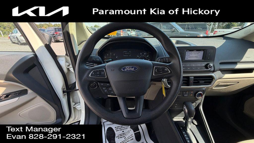 used 2020 Ford EcoSport car, priced at $11,985
