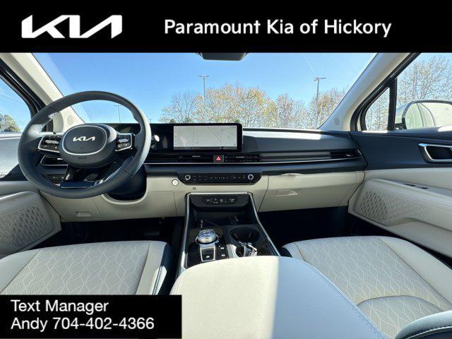 new 2025 Kia Carnival car, priced at $44,360