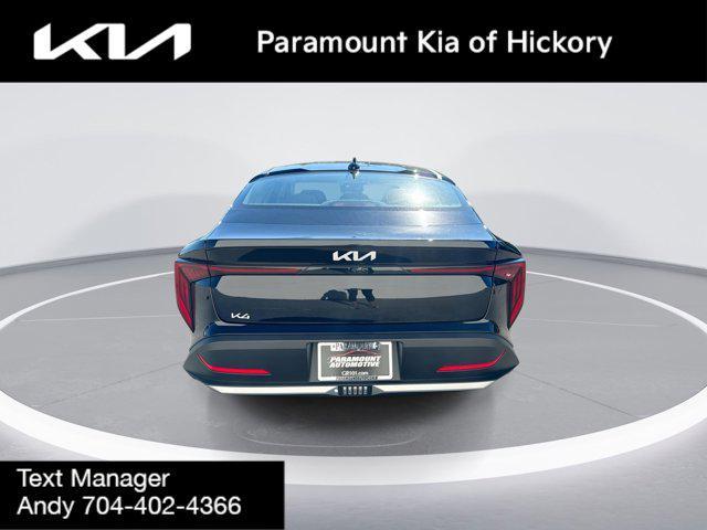 new 2025 Kia K4 car, priced at $25,320