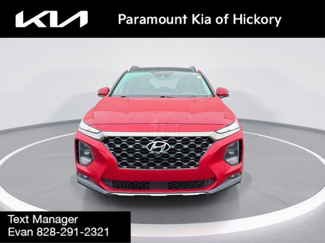 used 2020 Hyundai Santa Fe car, priced at $22,650