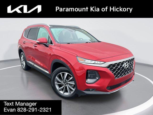 used 2020 Hyundai Santa Fe car, priced at $22,650