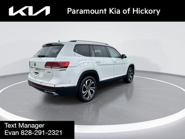 used 2022 Volkswagen Atlas car, priced at $27,750