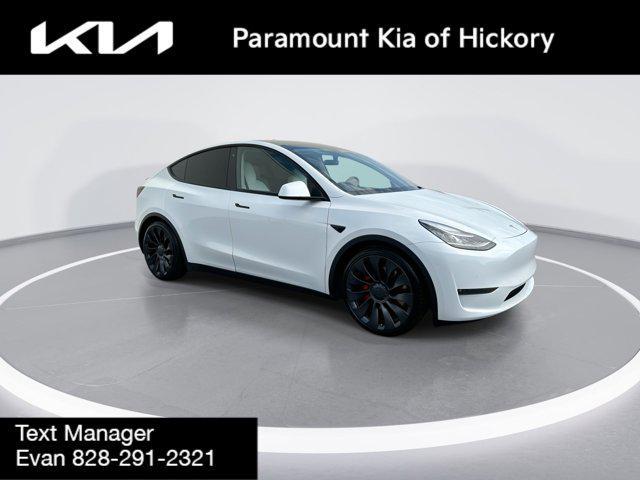 used 2020 Tesla Model Y car, priced at $28,989