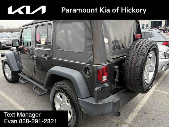 used 2018 Jeep Wrangler JK Unlimited car, priced at $21,992