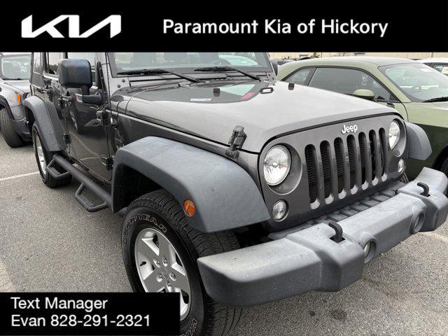 used 2018 Jeep Wrangler JK Unlimited car, priced at $21,992