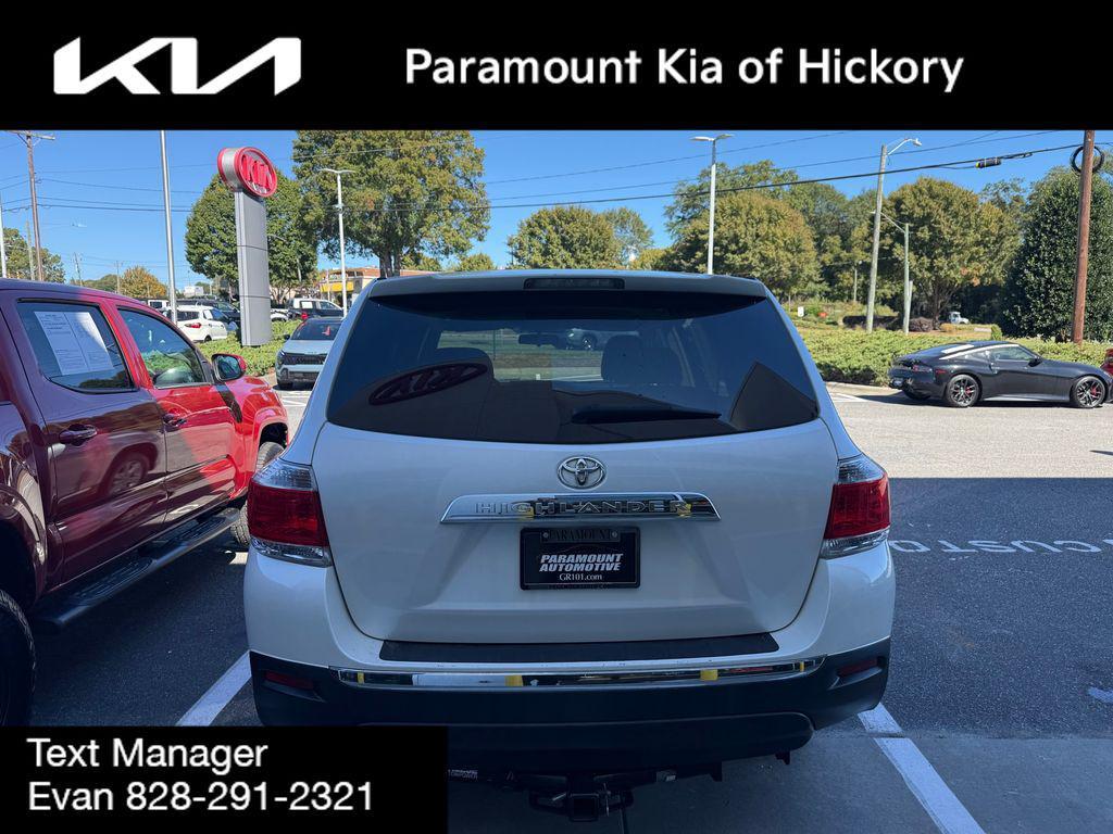used 2013 Toyota Highlander car, priced at $10,000