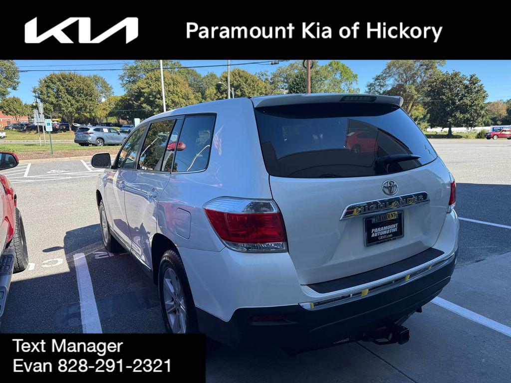 used 2013 Toyota Highlander car, priced at $10,000