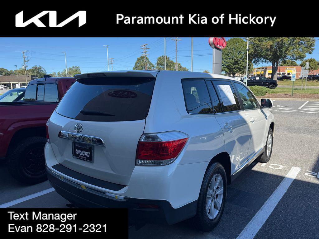 used 2013 Toyota Highlander car, priced at $10,000