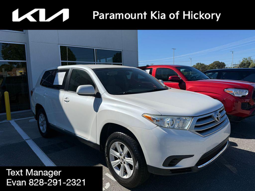 used 2013 Toyota Highlander car, priced at $10,000