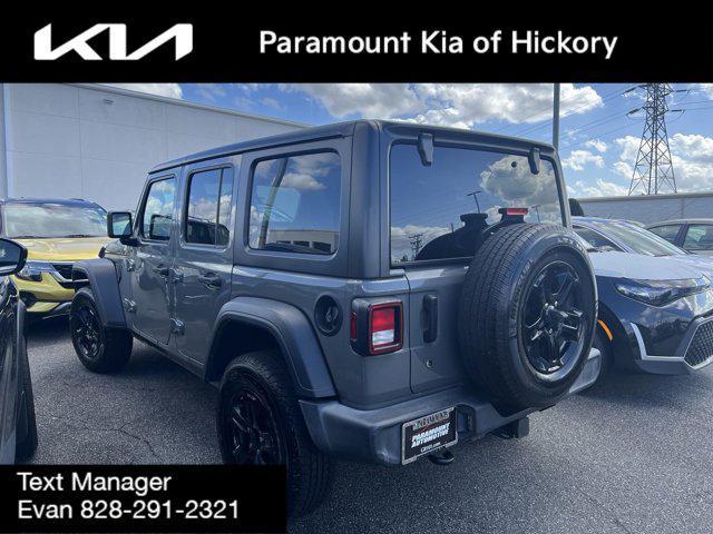 used 2018 Jeep Wrangler Unlimited car, priced at $23,679