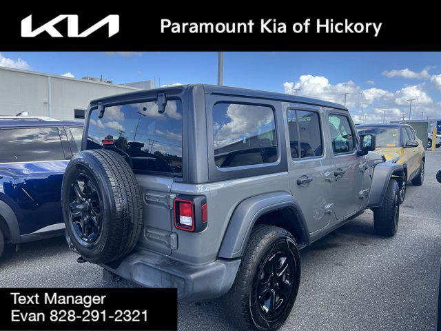 used 2018 Jeep Wrangler Unlimited car, priced at $23,679