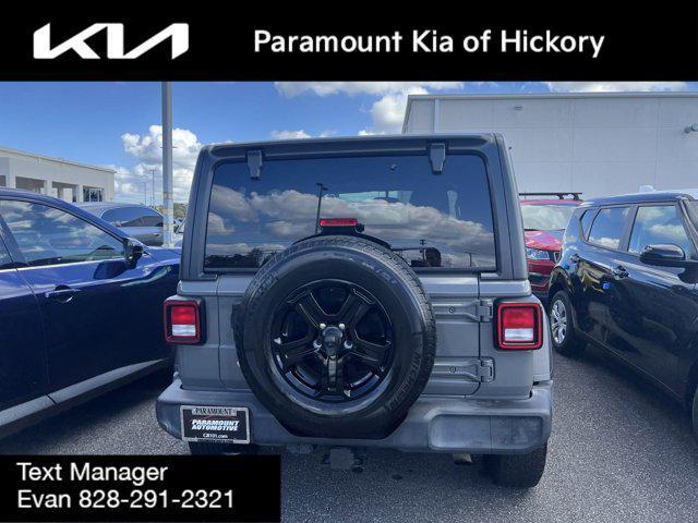 used 2018 Jeep Wrangler Unlimited car, priced at $23,679