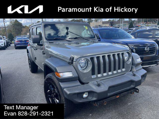 used 2018 Jeep Wrangler Unlimited car, priced at $23,679