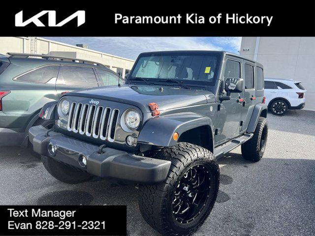 used 2017 Jeep Wrangler Unlimited car, priced at $24,637