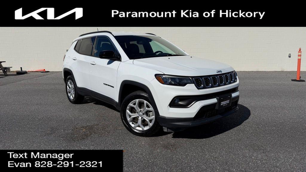 used 2024 Jeep Compass car, priced at $19,360