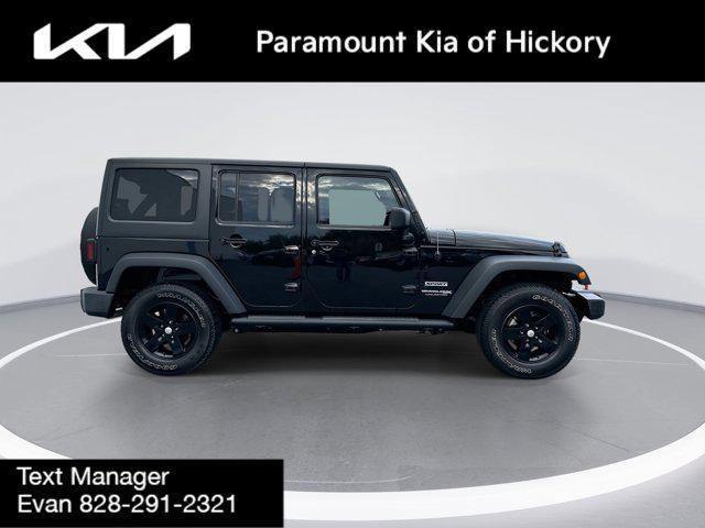 used 2018 Jeep Wrangler JK Unlimited car, priced at $26,410