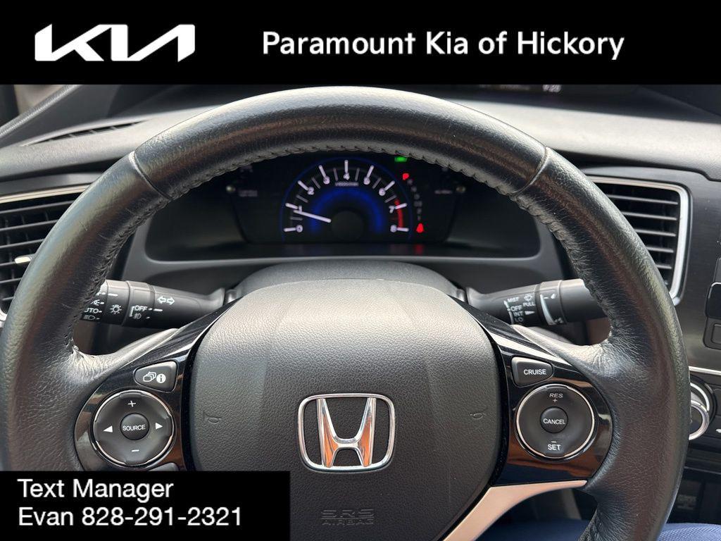 used 2013 Honda Civic car, priced at $15,400