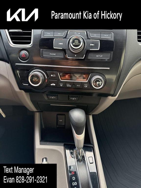 used 2013 Honda Civic car, priced at $15,400