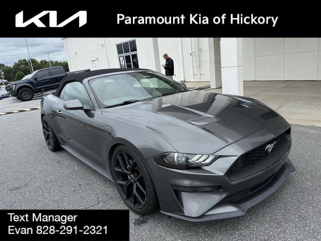 used 2019 Ford Mustang car, priced at $18,797