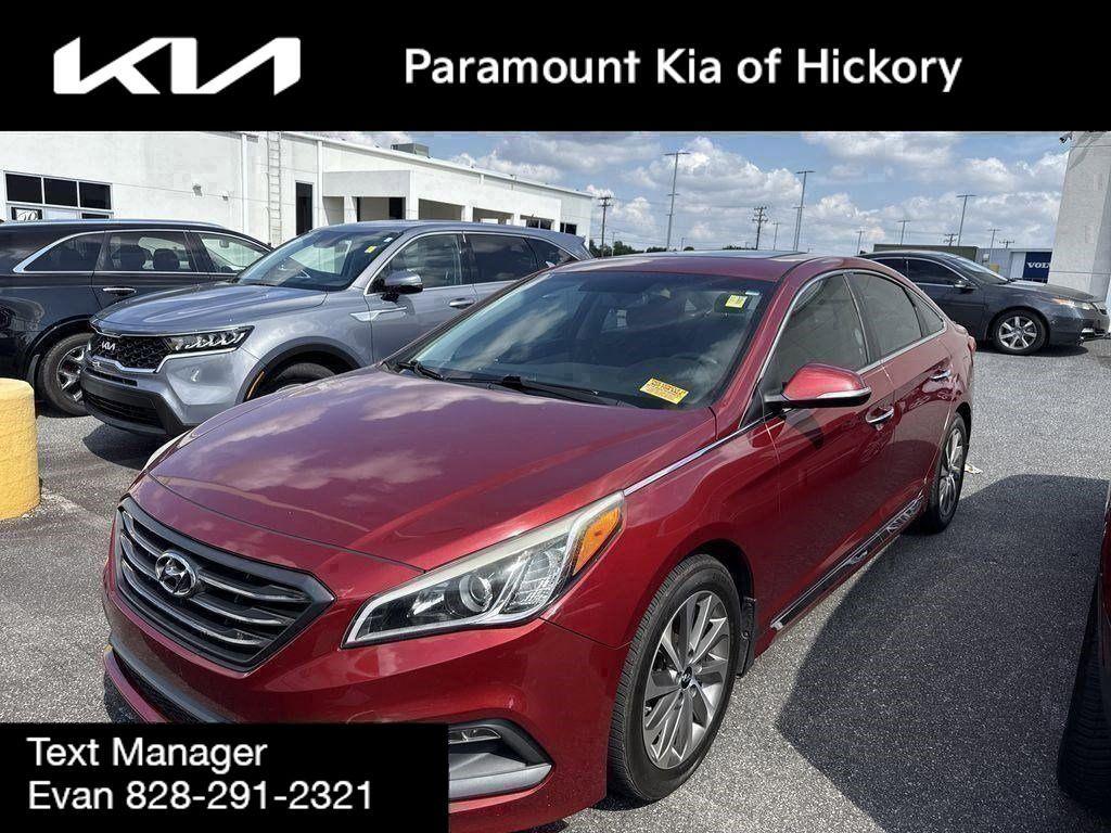 used 2015 Hyundai Sonata car, priced at $8,283