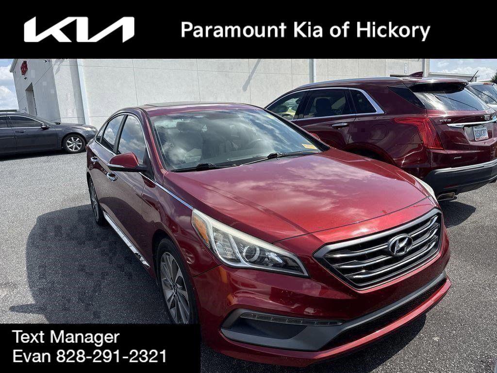 used 2015 Hyundai Sonata car, priced at $7,983