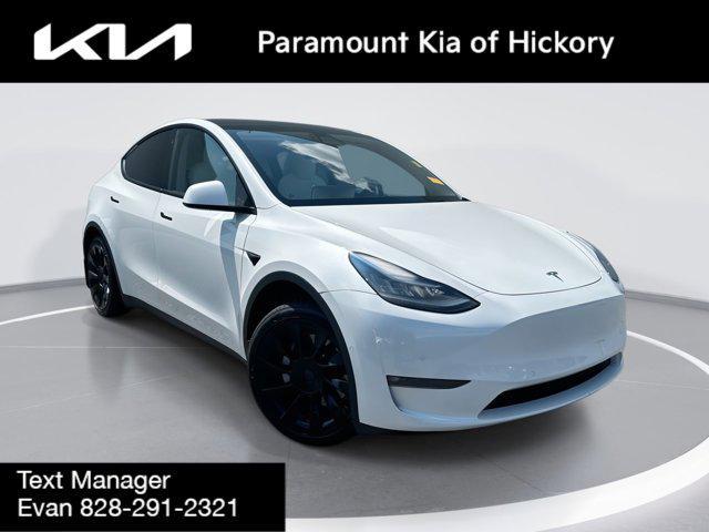 used 2021 Tesla Model Y car, priced at $23,979