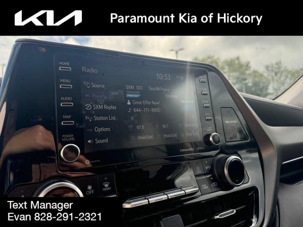 used 2021 Toyota Highlander car, priced at $24,694