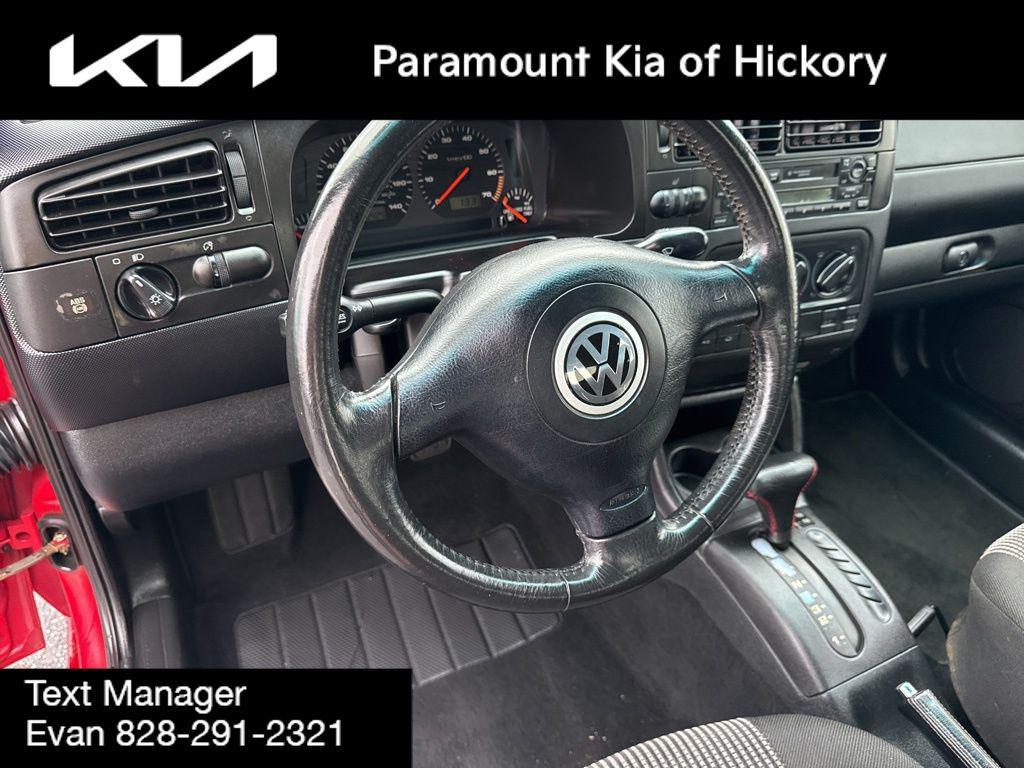 used 2000 Volkswagen Cabrio car, priced at $9,500