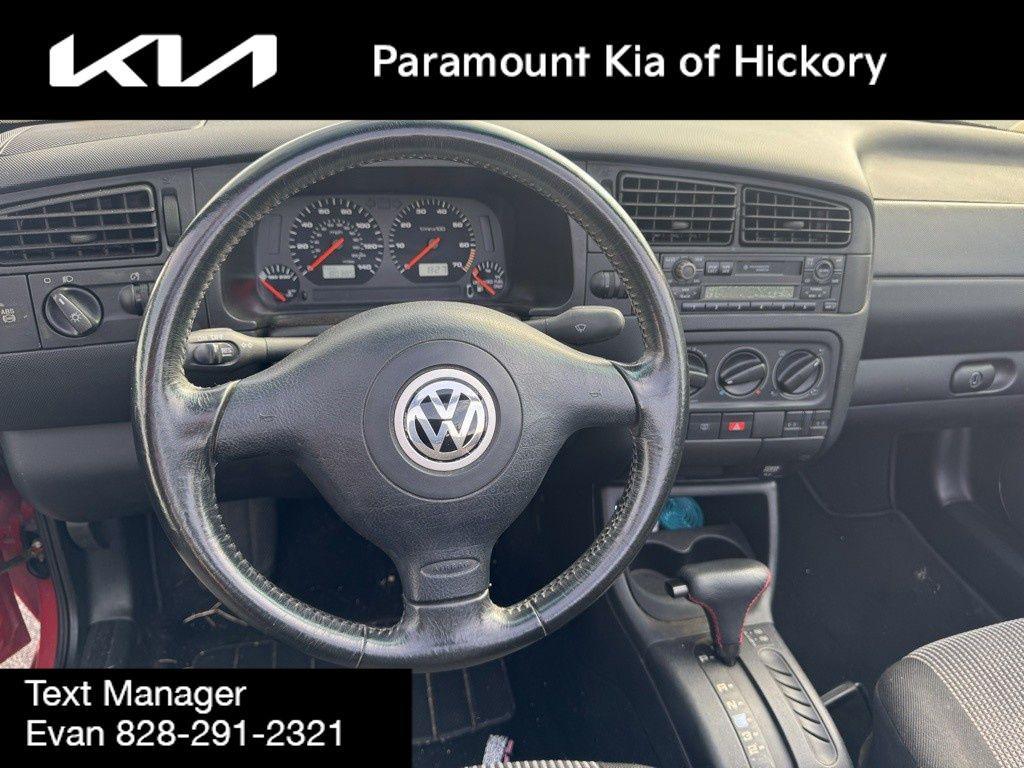 used 2000 Volkswagen Cabrio car, priced at $9,995
