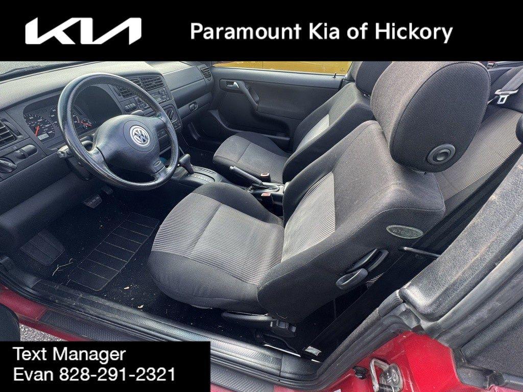 used 2000 Volkswagen Cabrio car, priced at $9,995