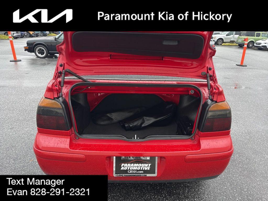 used 2000 Volkswagen Cabrio car, priced at $9,500