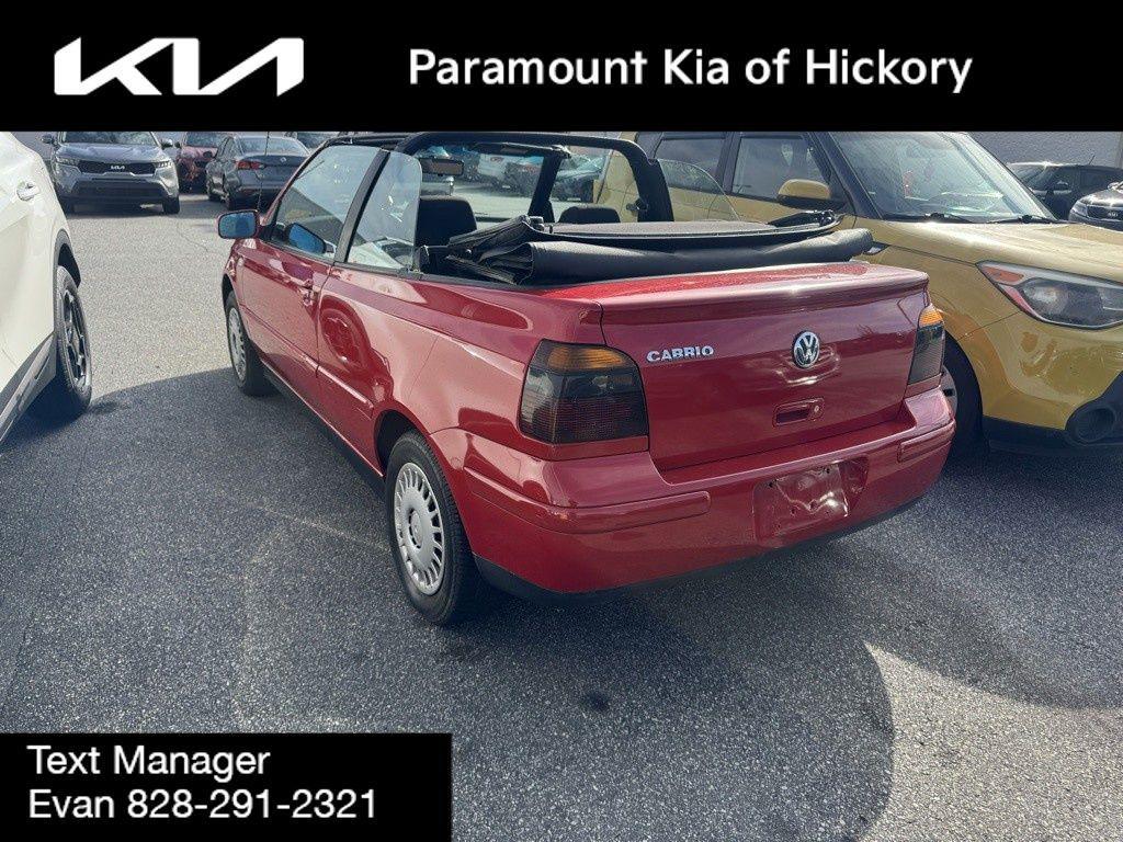 used 2000 Volkswagen Cabrio car, priced at $9,995