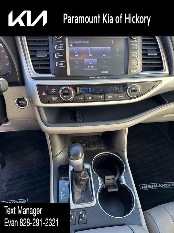 used 2018 Toyota Highlander car, priced at $22,700
