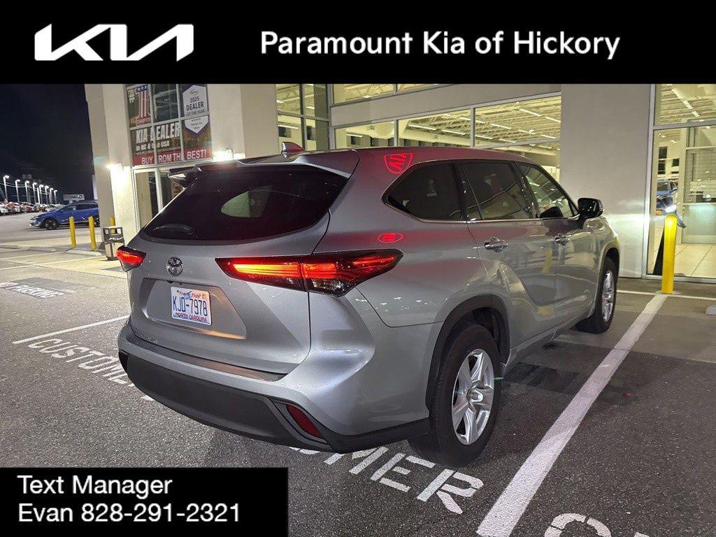 used 2020 Toyota Highlander car, priced at $22,885