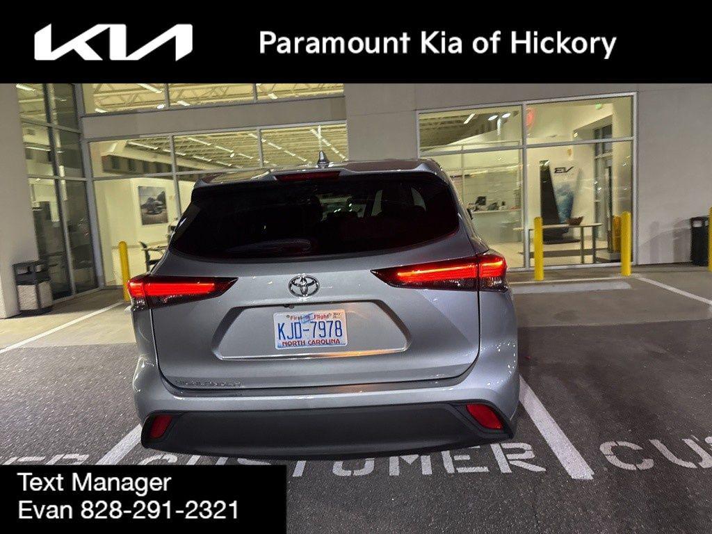used 2020 Toyota Highlander car, priced at $22,885