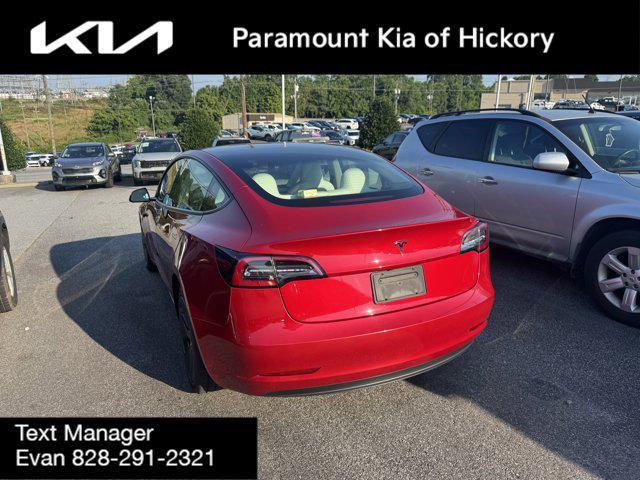 used 2023 Tesla Model 3 car, priced at $23,548