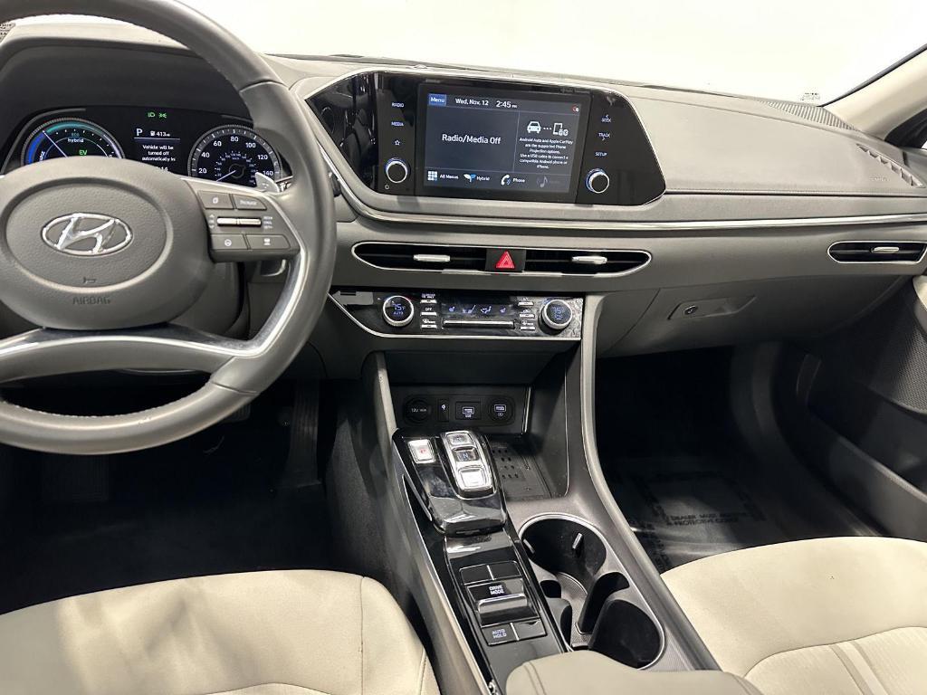 used 2020 Hyundai Sonata Hybrid car, priced at $16,495