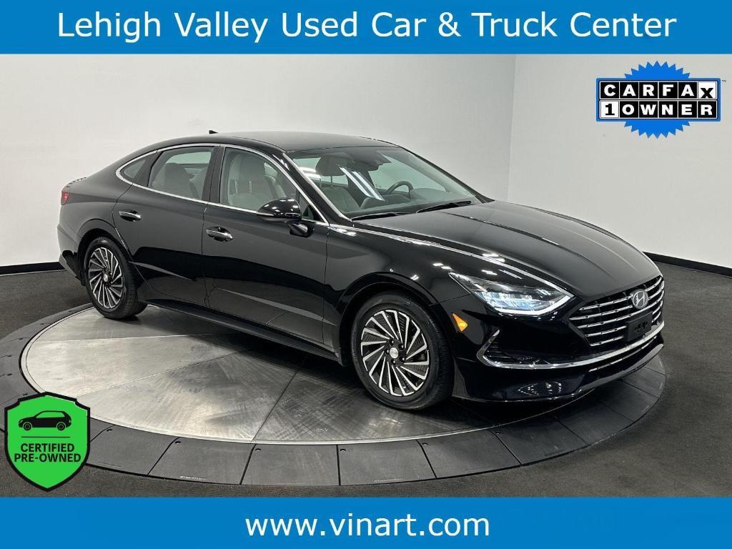 used 2020 Hyundai Sonata Hybrid car, priced at $16,495