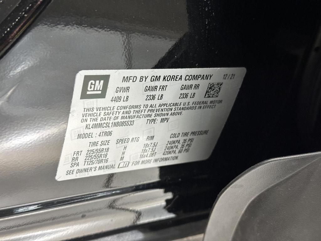 used 2022 Buick Encore GX car, priced at $19,495