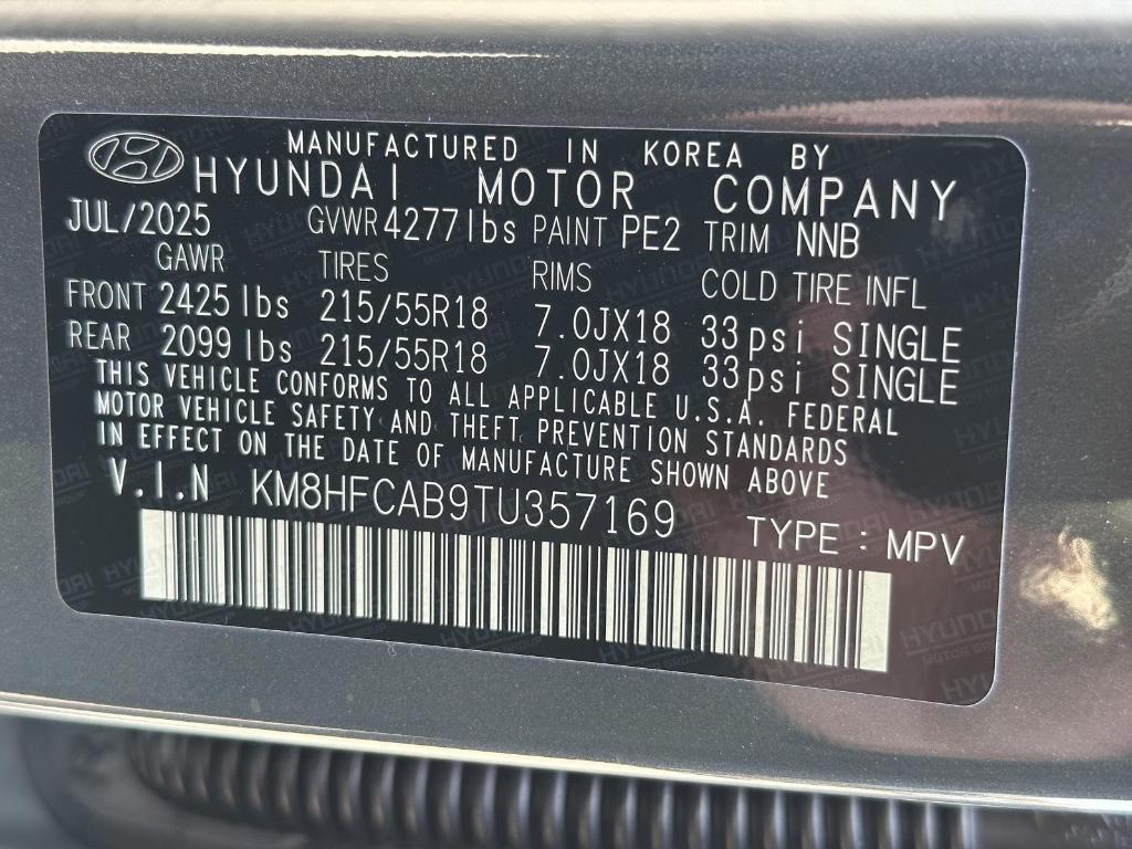 new 2026 Hyundai Kona car, priced at $29,459