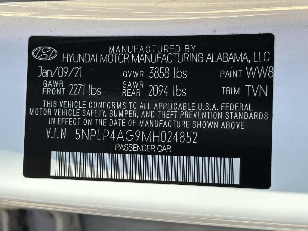 used 2021 Hyundai Elantra car, priced at $16,595