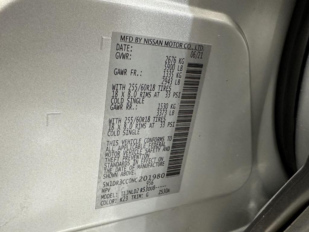 used 2022 Nissan Pathfinder car, priced at $25,495