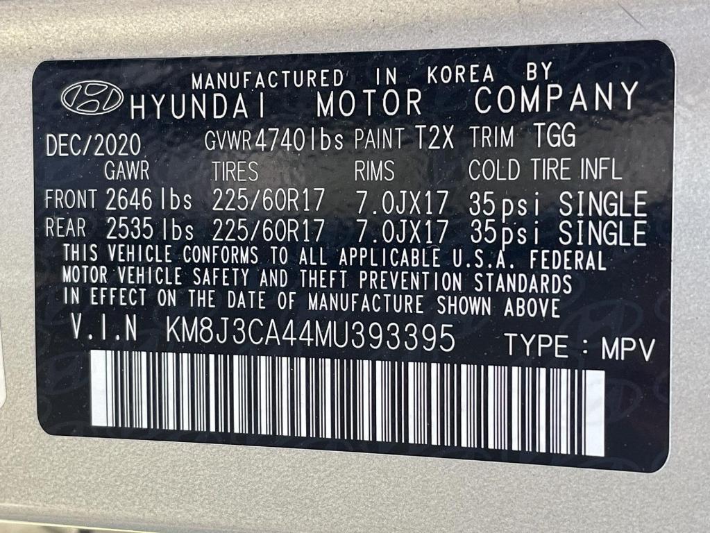 used 2021 Hyundai Tucson car, priced at $20,495