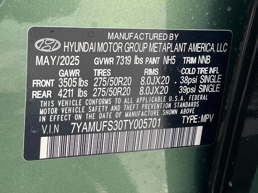 new 2026 Hyundai IONIQ 9 car, priced at $68,355
