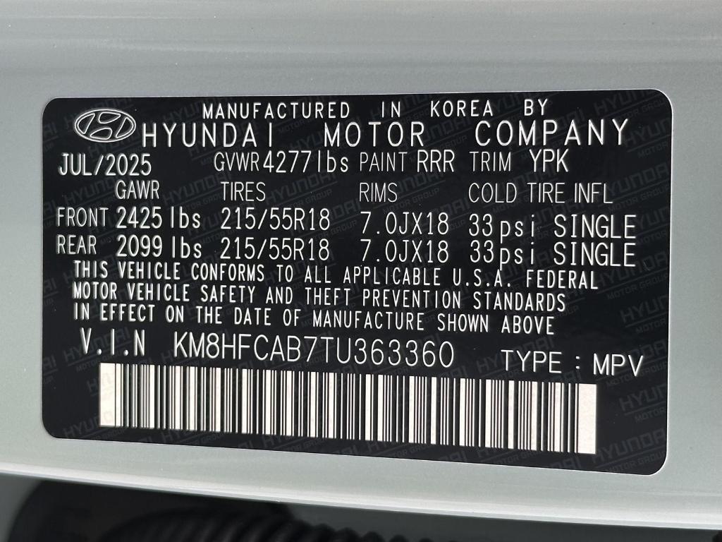 new 2026 Hyundai Kona car, priced at $29,472