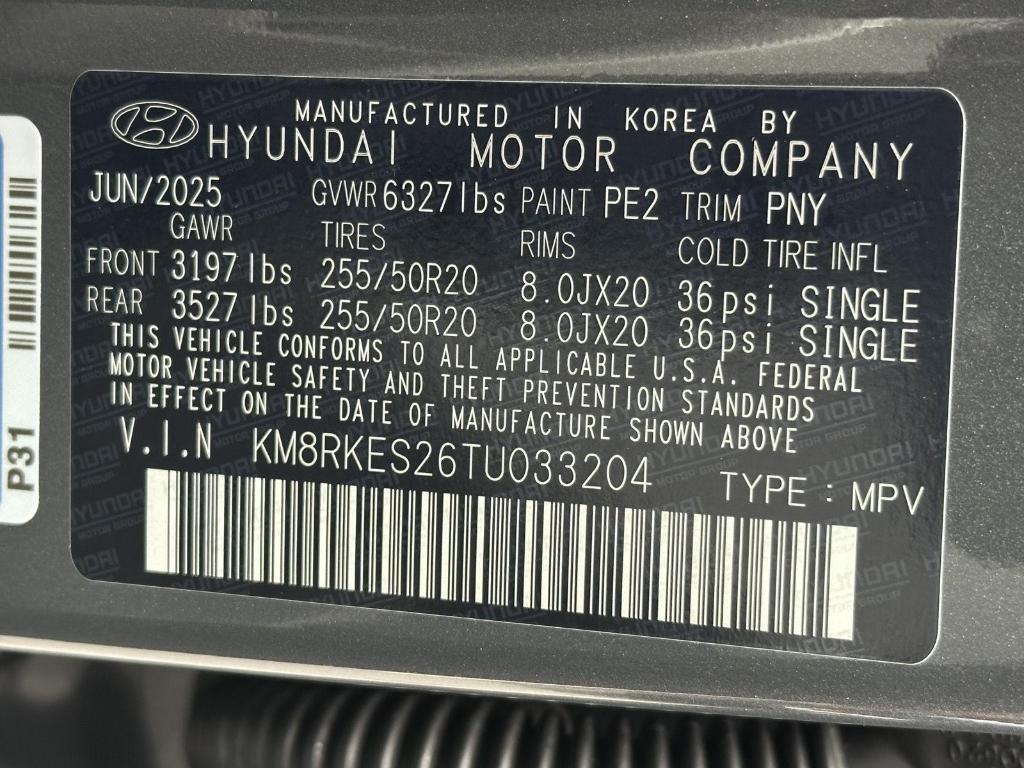 new 2026 Hyundai Palisade car, priced at $51,880