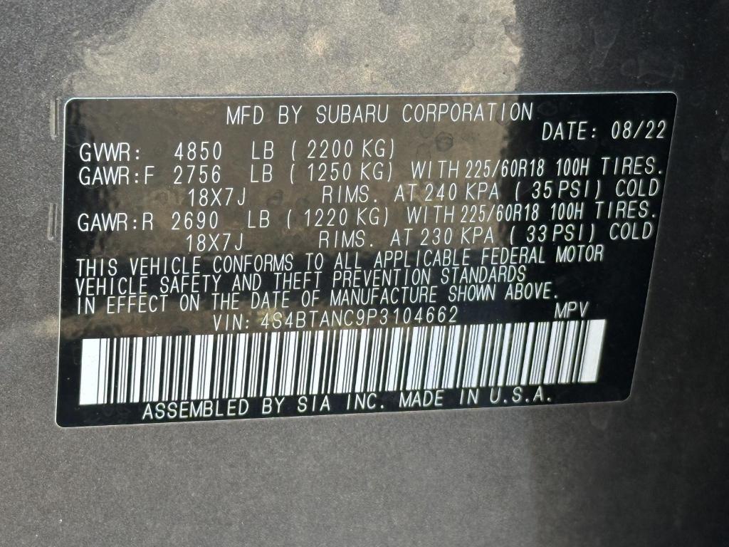 used 2023 Subaru Outback car, priced at $28,495