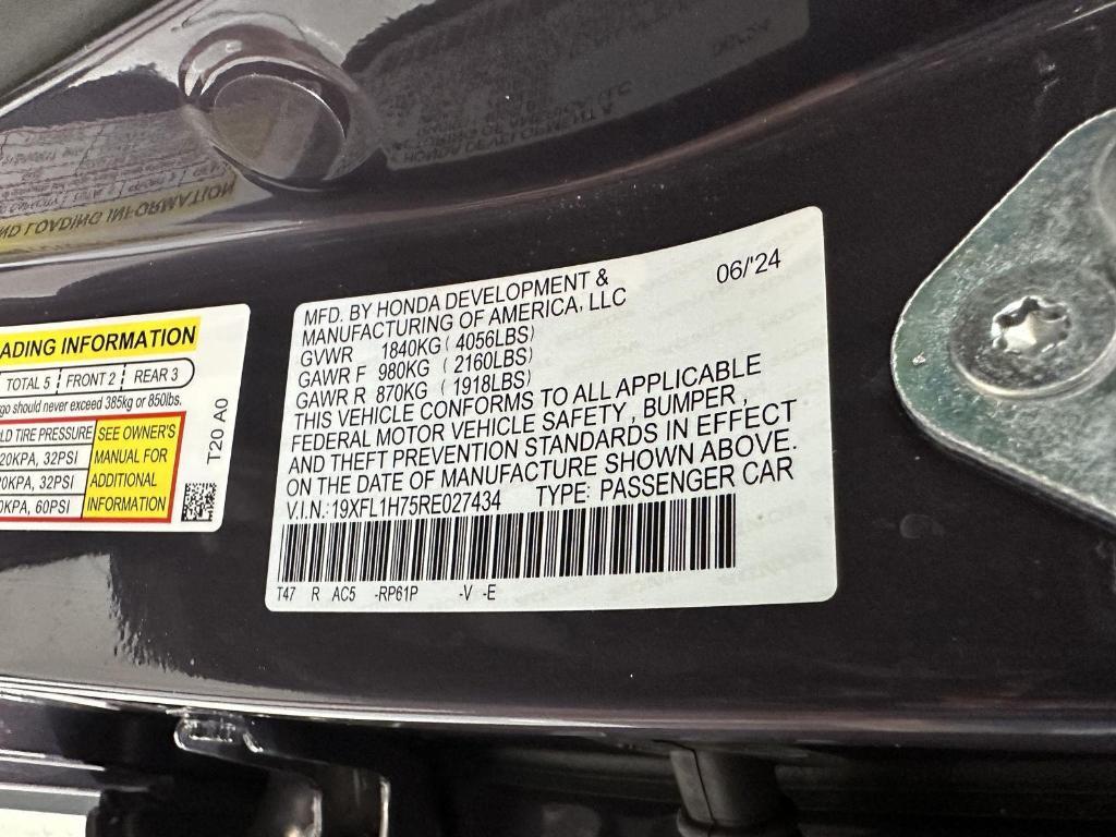used 2024 Honda Civic car, priced at $28,995