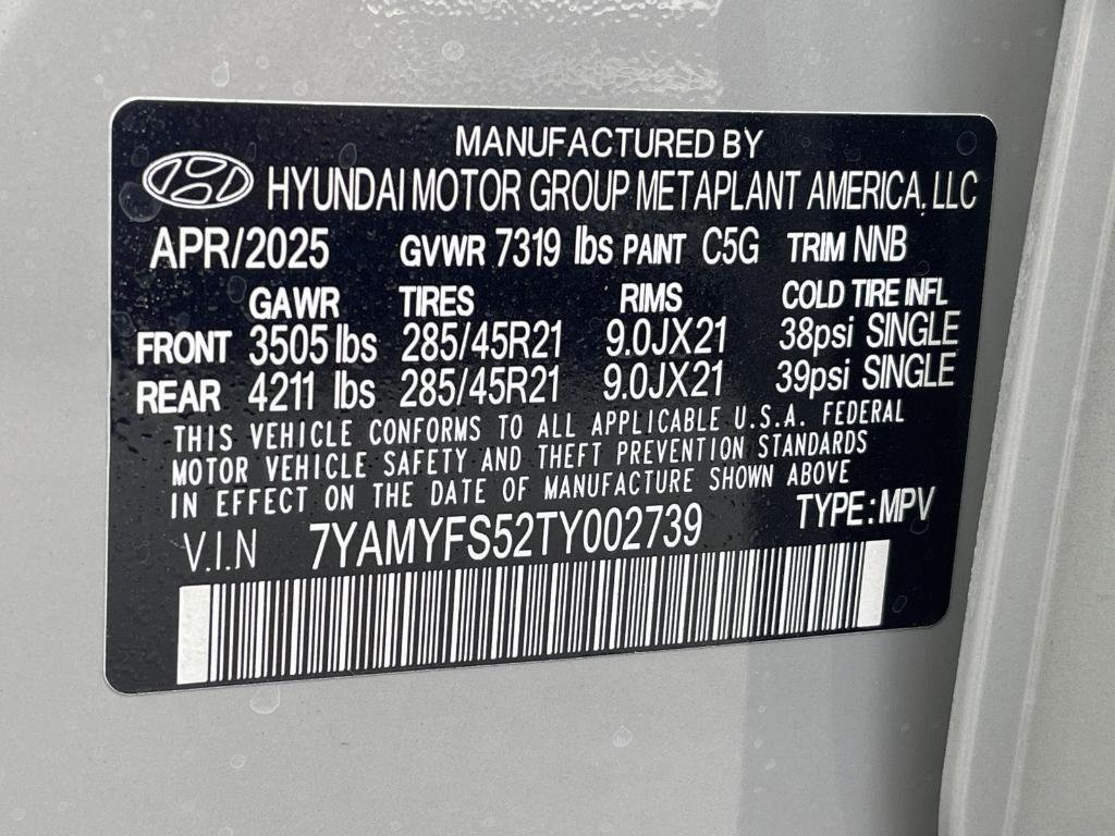 new 2026 Hyundai IONIQ 9 car, priced at $77,510