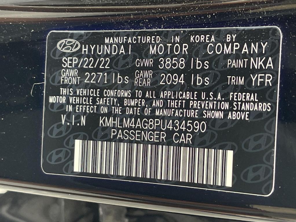 used 2023 Hyundai Elantra car, priced at $19,995